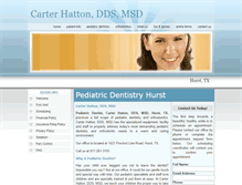 Tablet Screenshot of hattondentistry.com